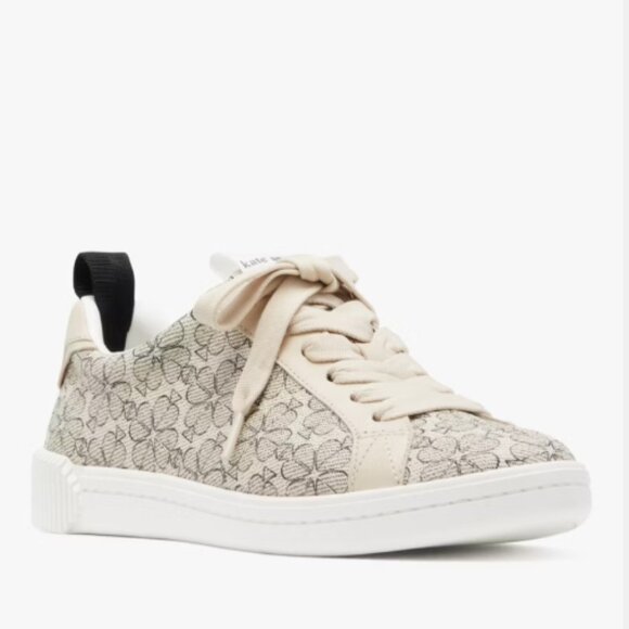 Kate Spade flower sneakers Color: Neutral Multi - Picture 7 of 8